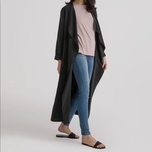 Grana Tencel Duster Jacket (Size S)